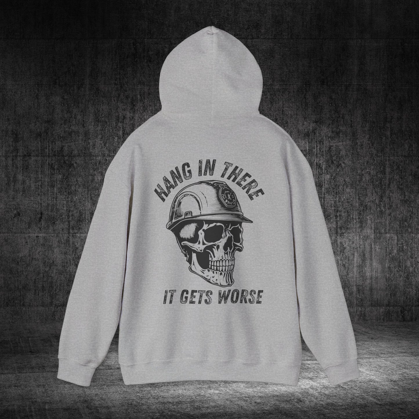 Hang In There Heavy Blend Gildan Hoodie