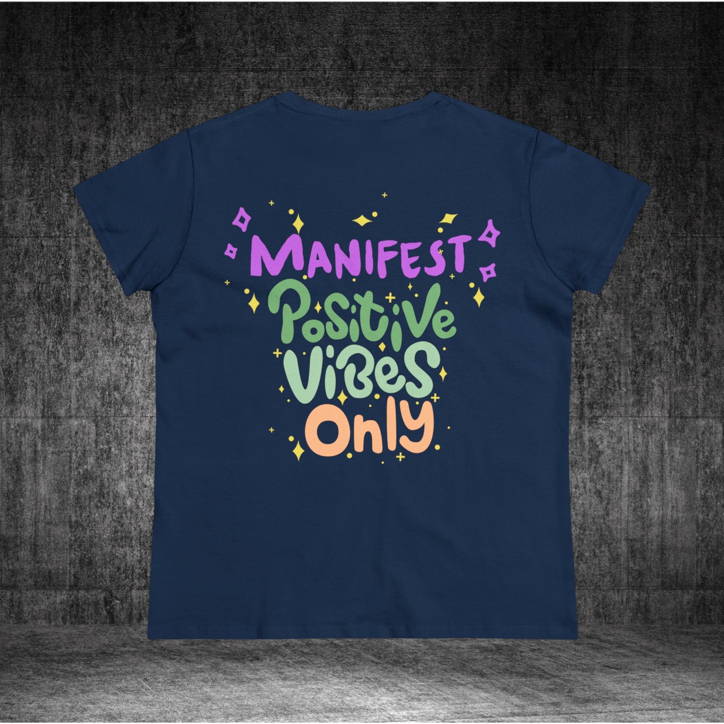 Women's Positive Vibe's Midweight Cotton Tee