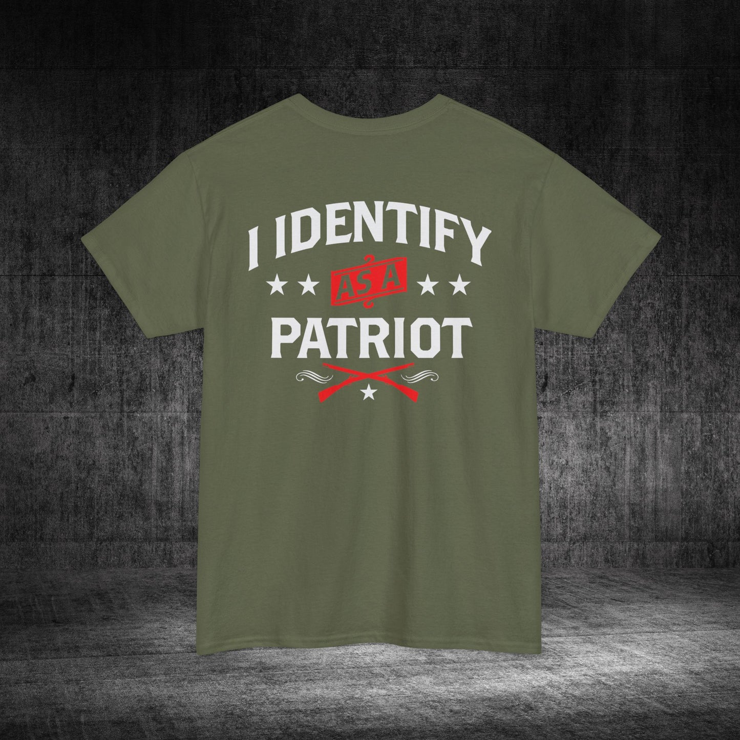 The Patriot heavy cotton tee