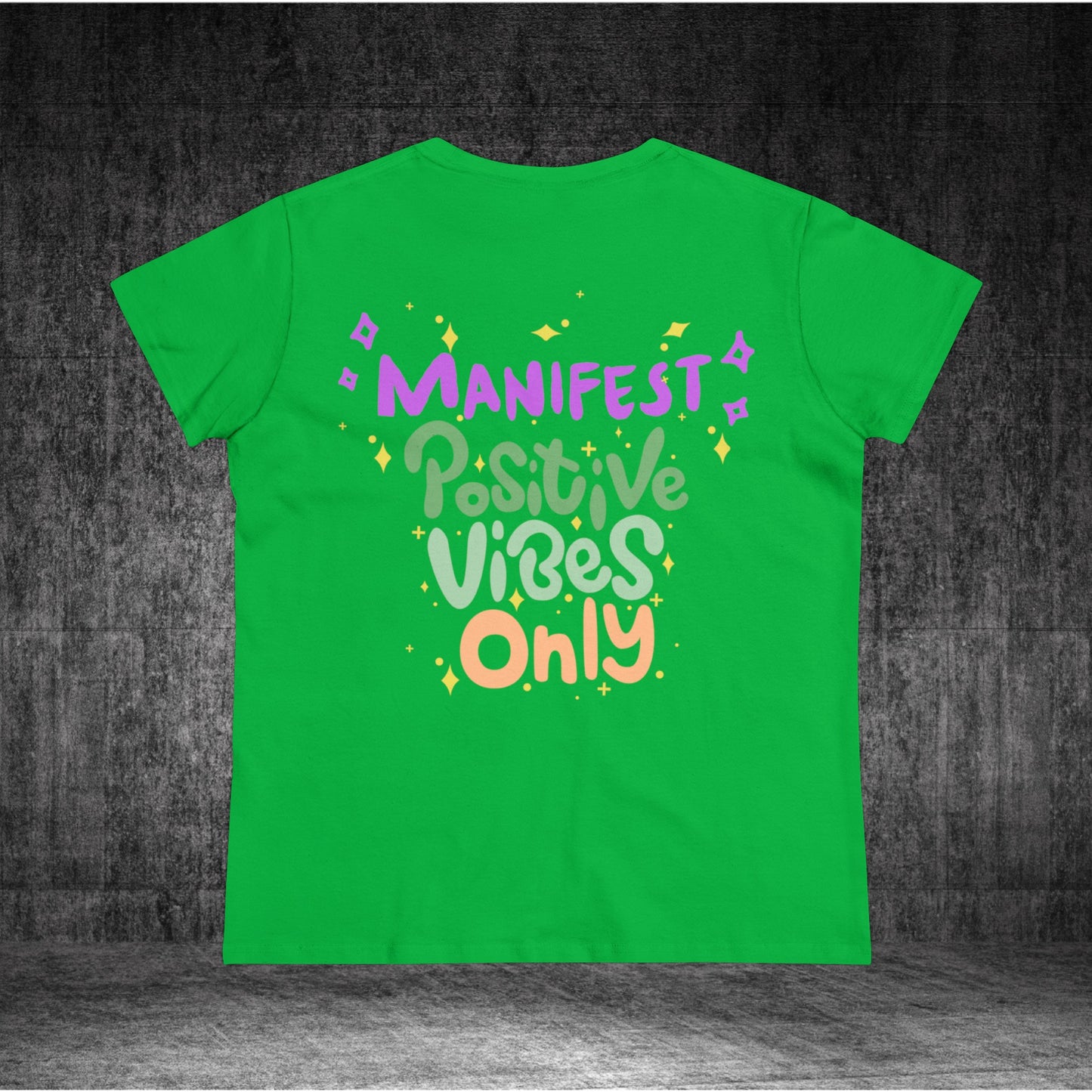 Women's Positive Vibe's Midweight Cotton Tee