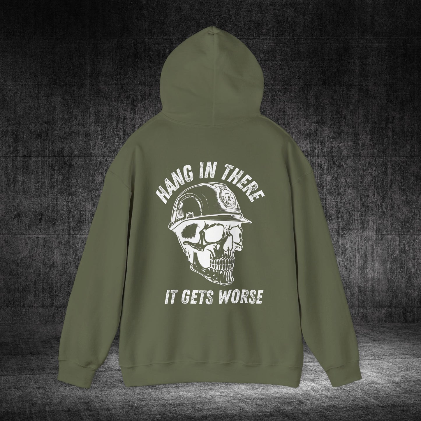 Hang In There Heavy Blend Gildan Hoodie