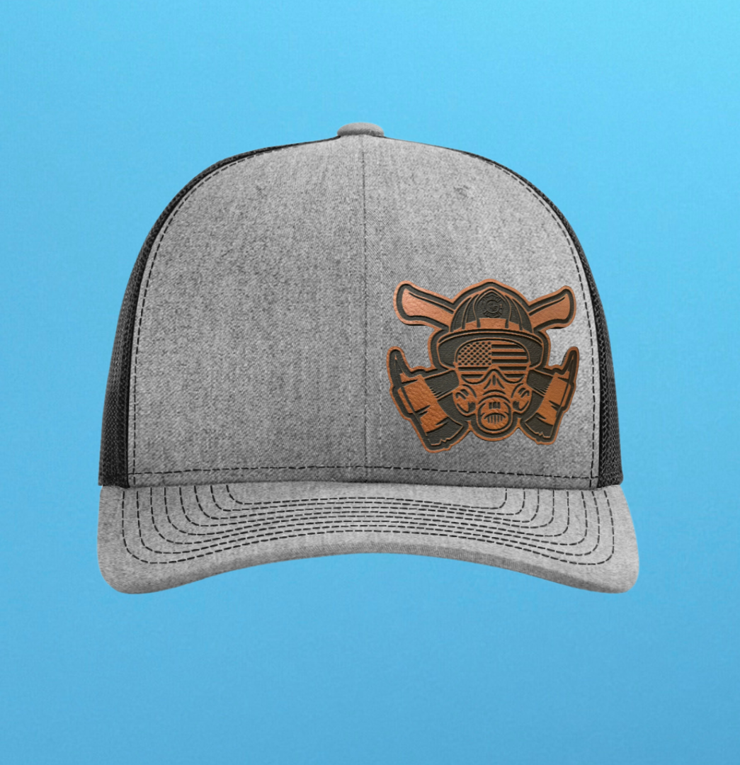 Richardson 112 Firefighter Leather Patch Hat