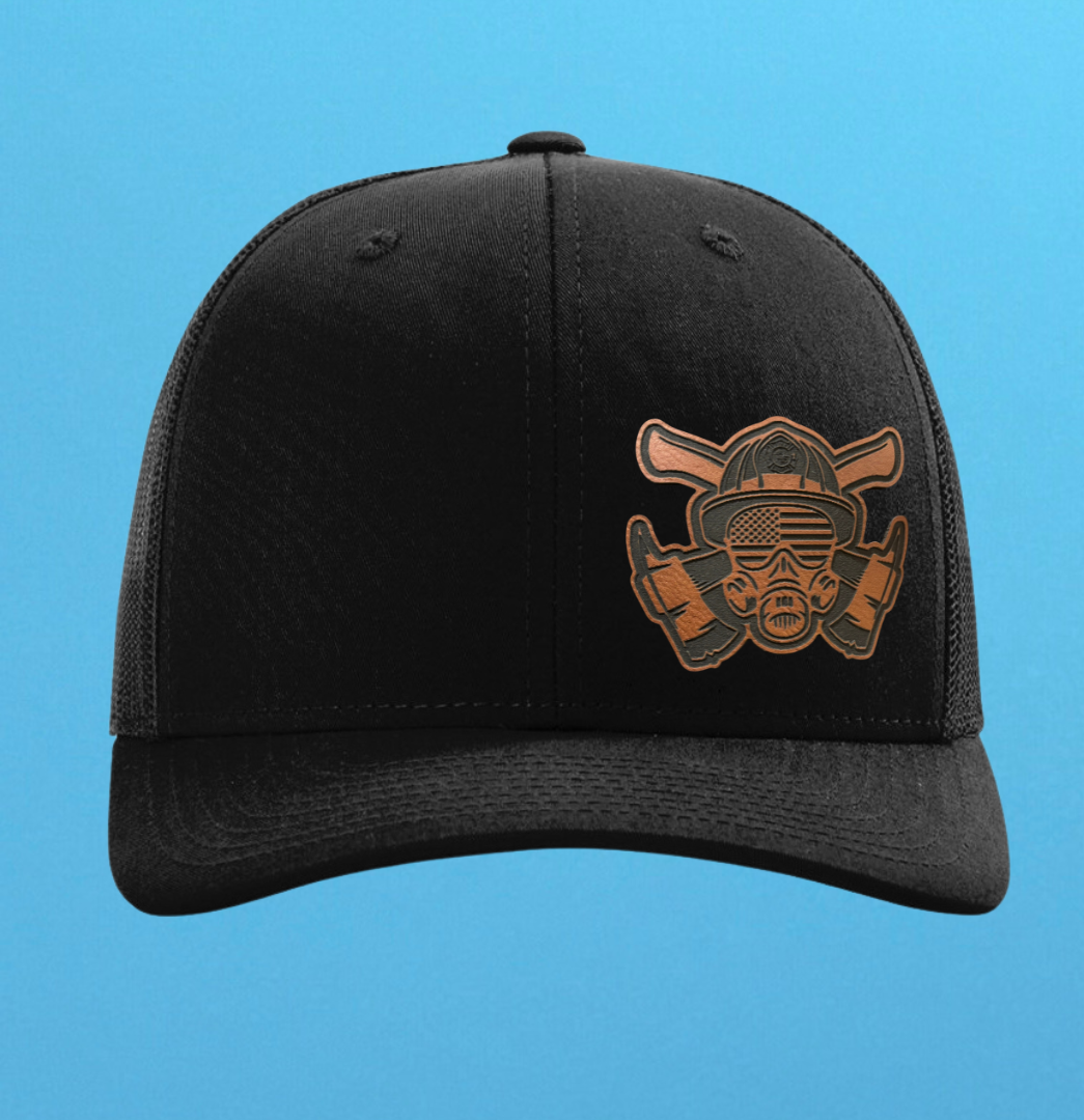 Richardson 112 Firefighter Leather Patch Hat