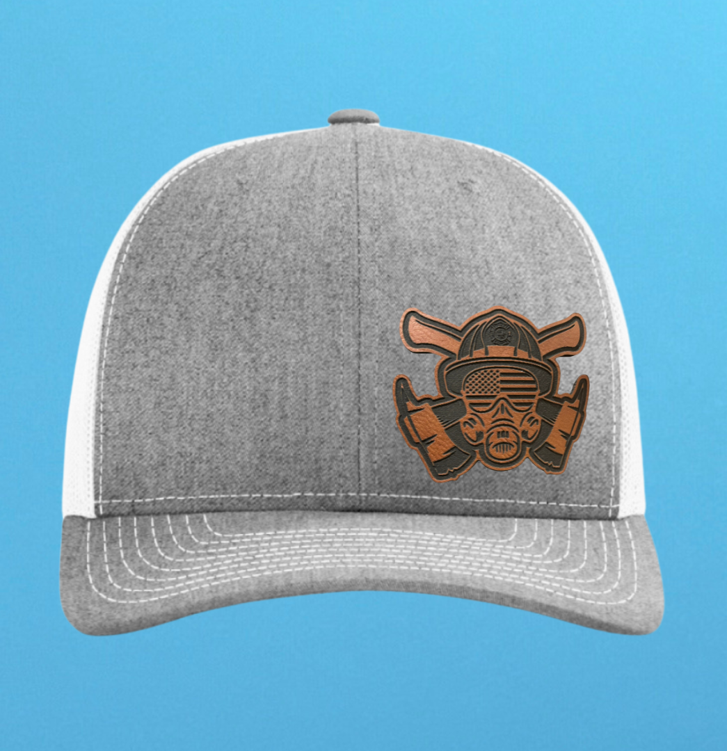 Richardson 112 Firefighter Leather Patch Hat