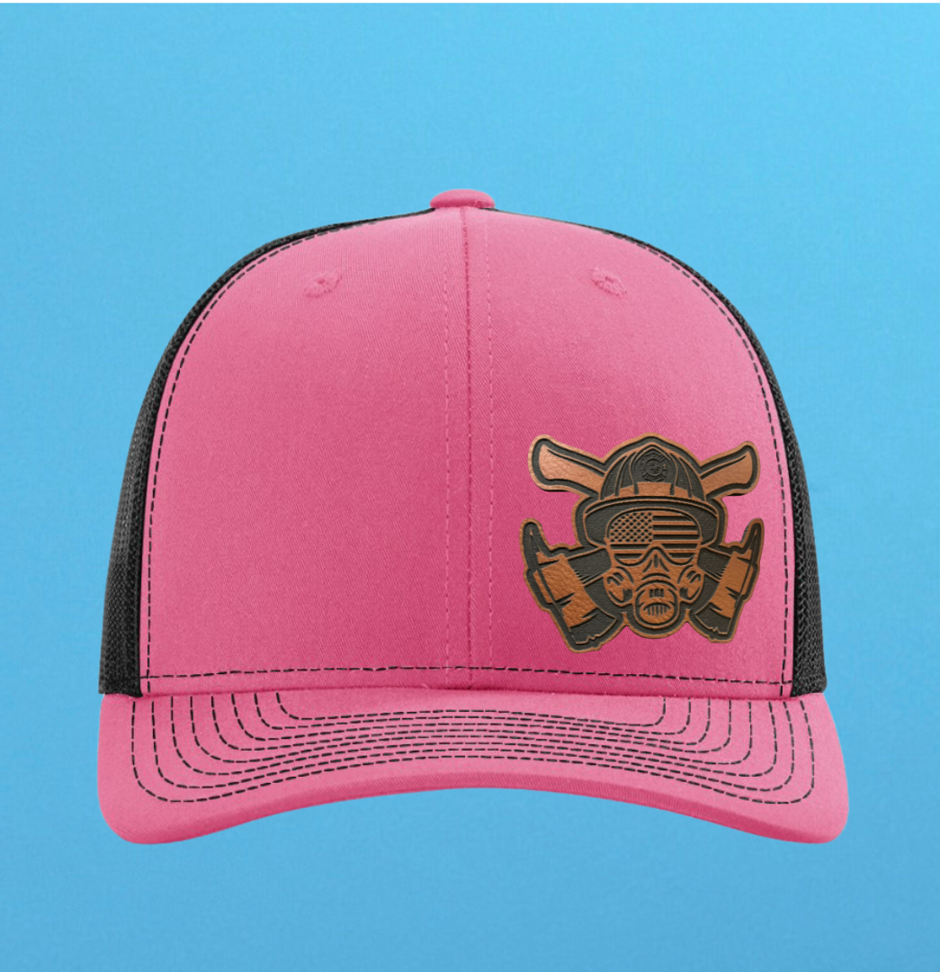 Richardson 112 Firefighter Leather Patch Hat