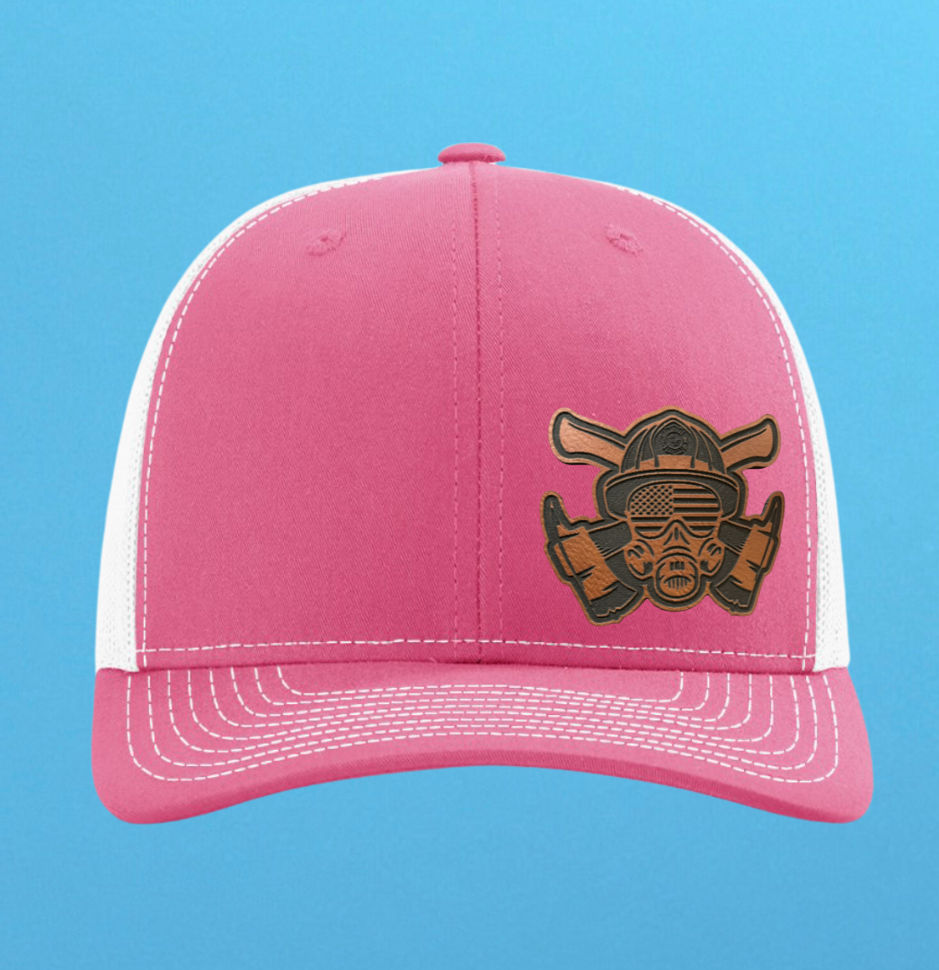 Richardson 112 Firefighter Leather Patch Hat