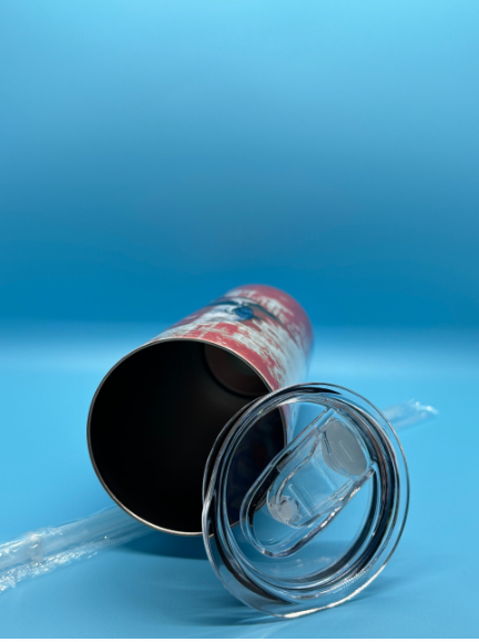 The Patriot 20-Ounce Skinny Stainless Steel Bluetooth Tumbler