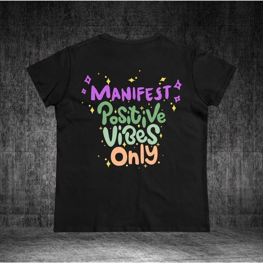 Women's Positive Vibe's Midweight Cotton Tee
