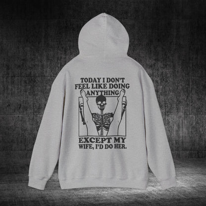 Wife Only Heavy Blend Gildan Hoodie