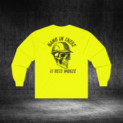 Hang In There Ultra Cotton Long Sleeve Tee