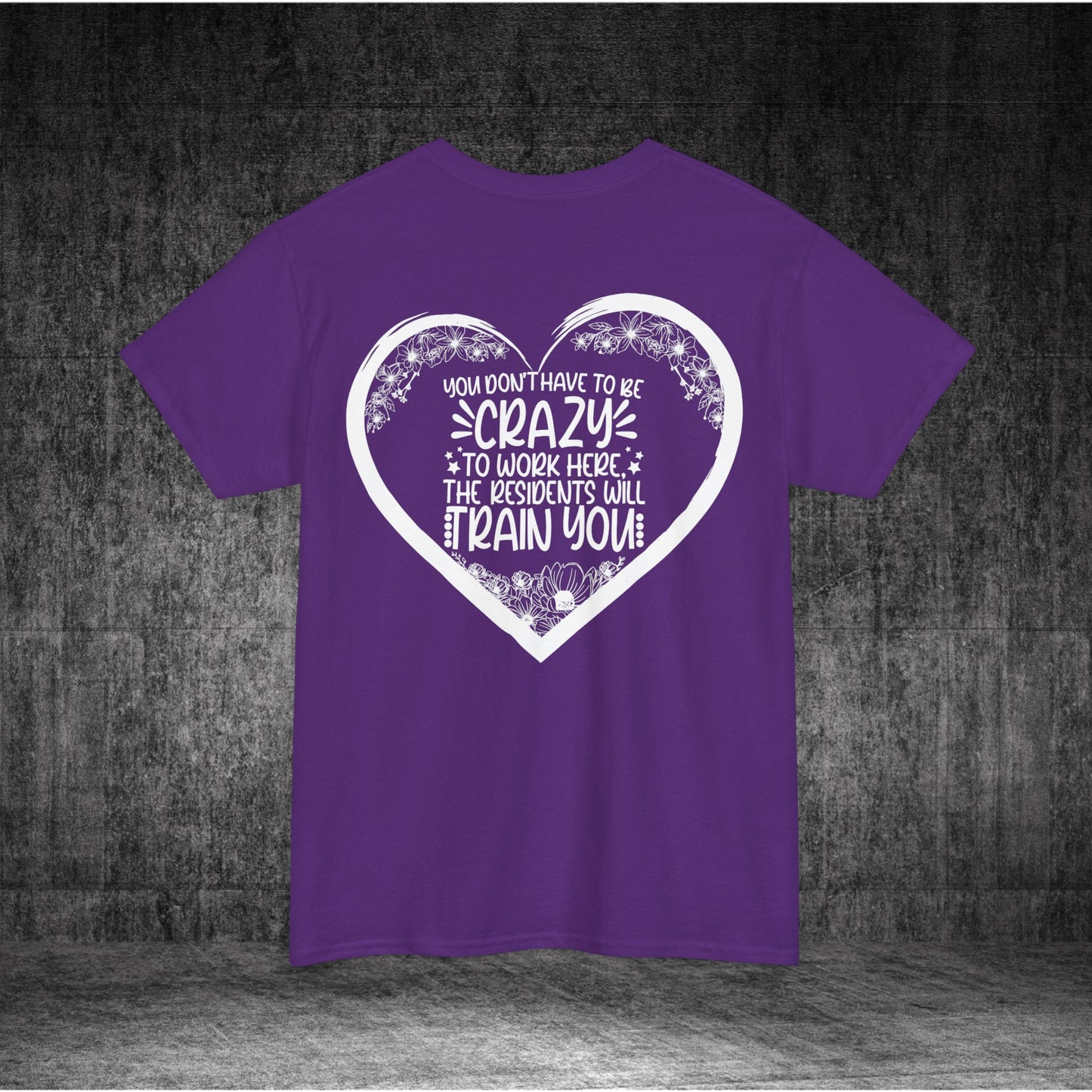 Women's Nursing Home Heavy Cotton Tee