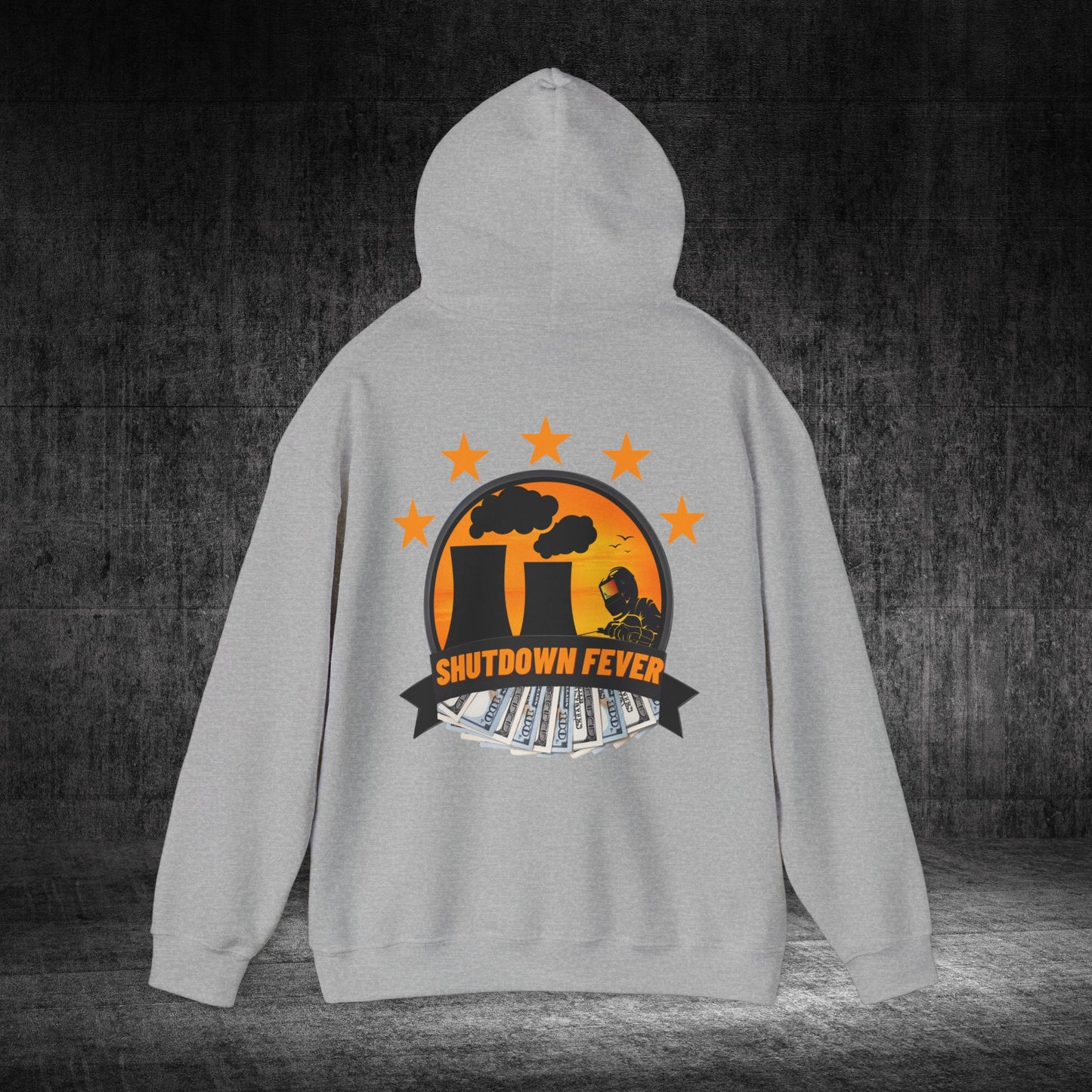 Shutdown Fever Heavy Blend Gildan Hoodie
