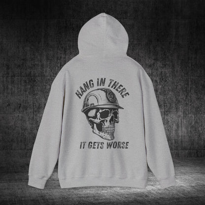 Hang In There Heavy Blend Gildan Hoodie