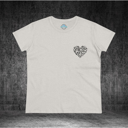 Women's Positive Vibe's Midweight Cotton Tee