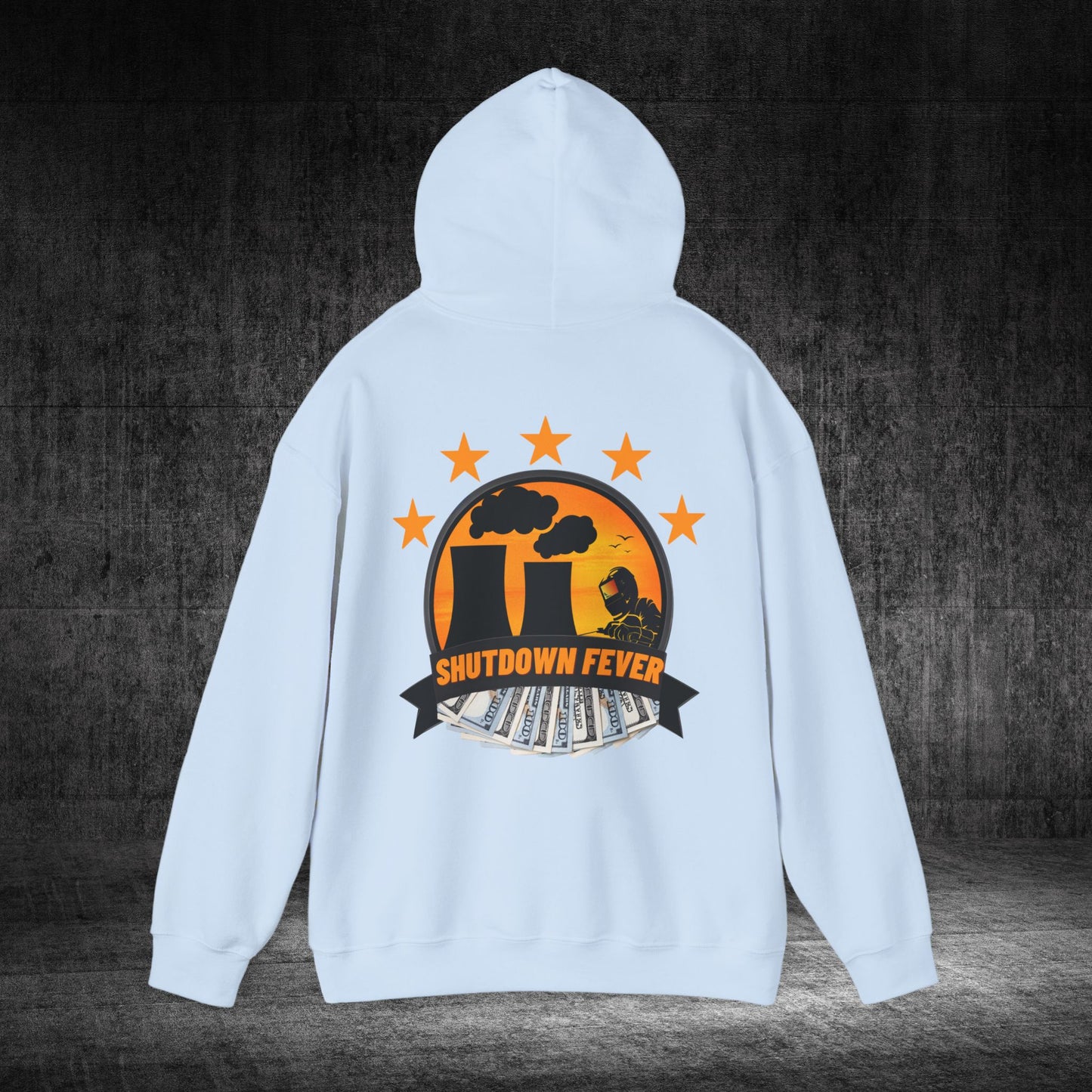Shutdown Fever Heavy Blend Gildan Hoodie