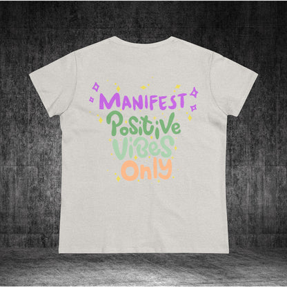 Women's Positive Vibe's Midweight Cotton Tee