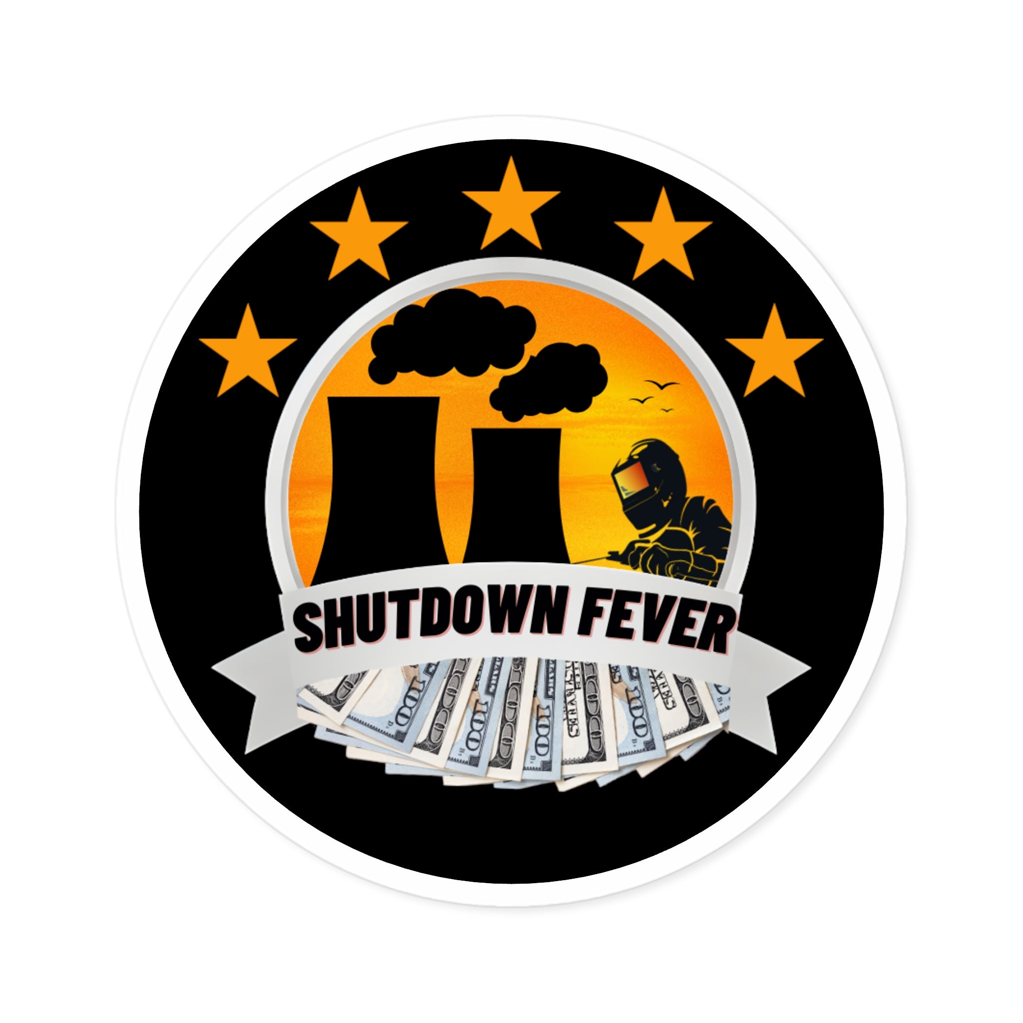 Shutdown Fever Stickers, Indoor\Outdoor – LaborGang