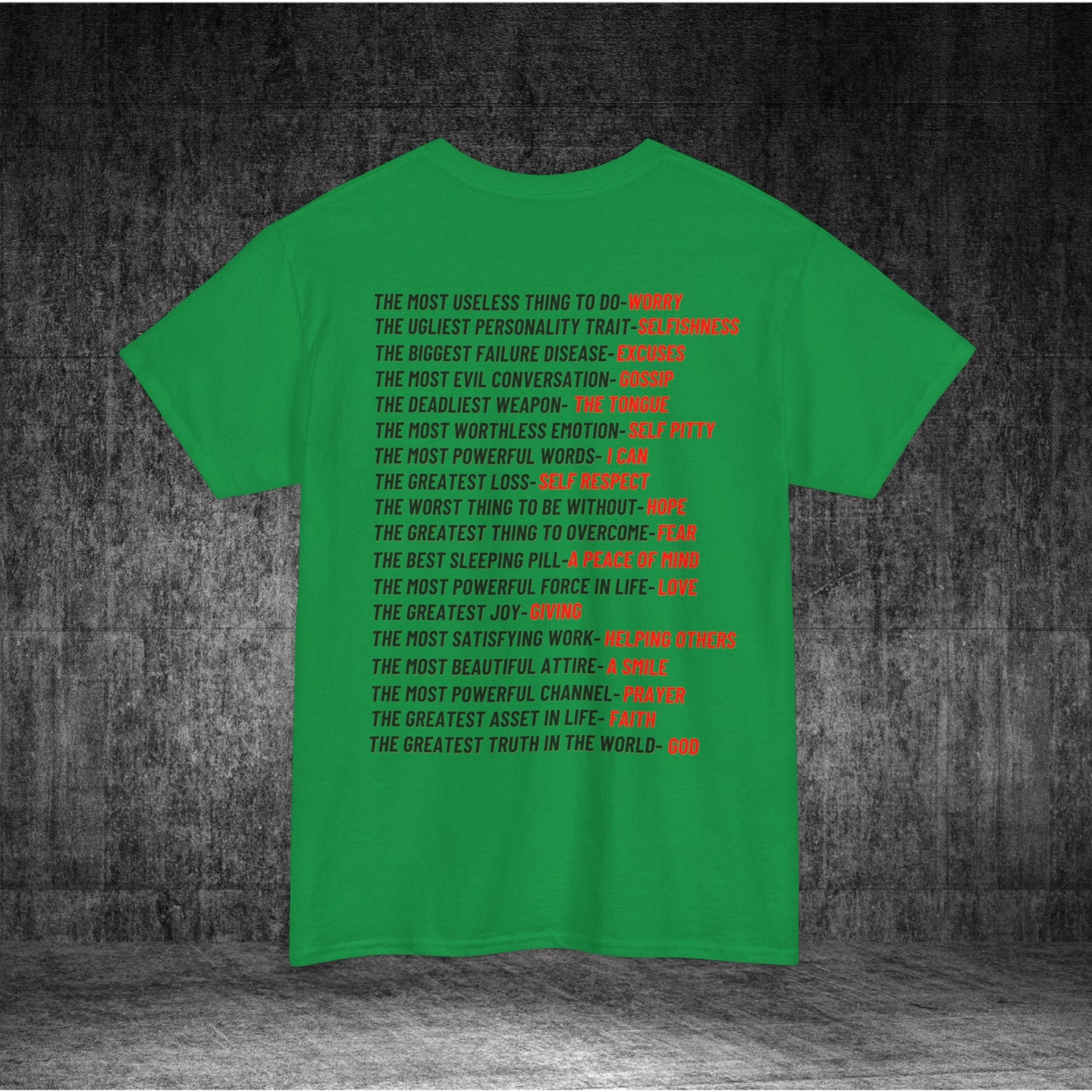 Life Lesson's Heavy Cotton Tee
