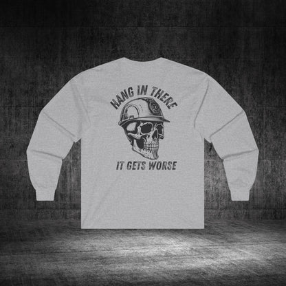 Hang In There Ultra Cotton Long Sleeve Tee