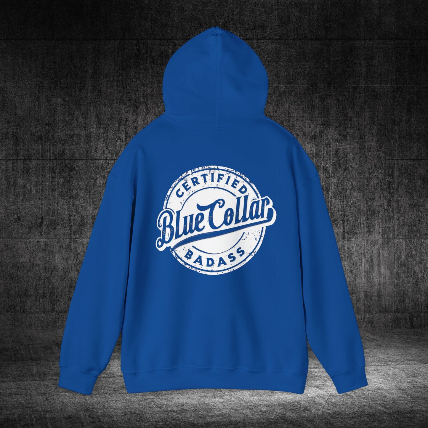 Blue Collar Heavy Blend Gildan Hoodie