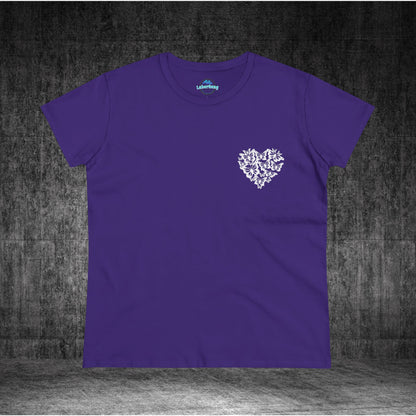 Women's Positive Vibe's Midweight Cotton Tee