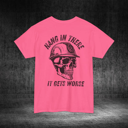 Hang In There Heavy Cotton Tee