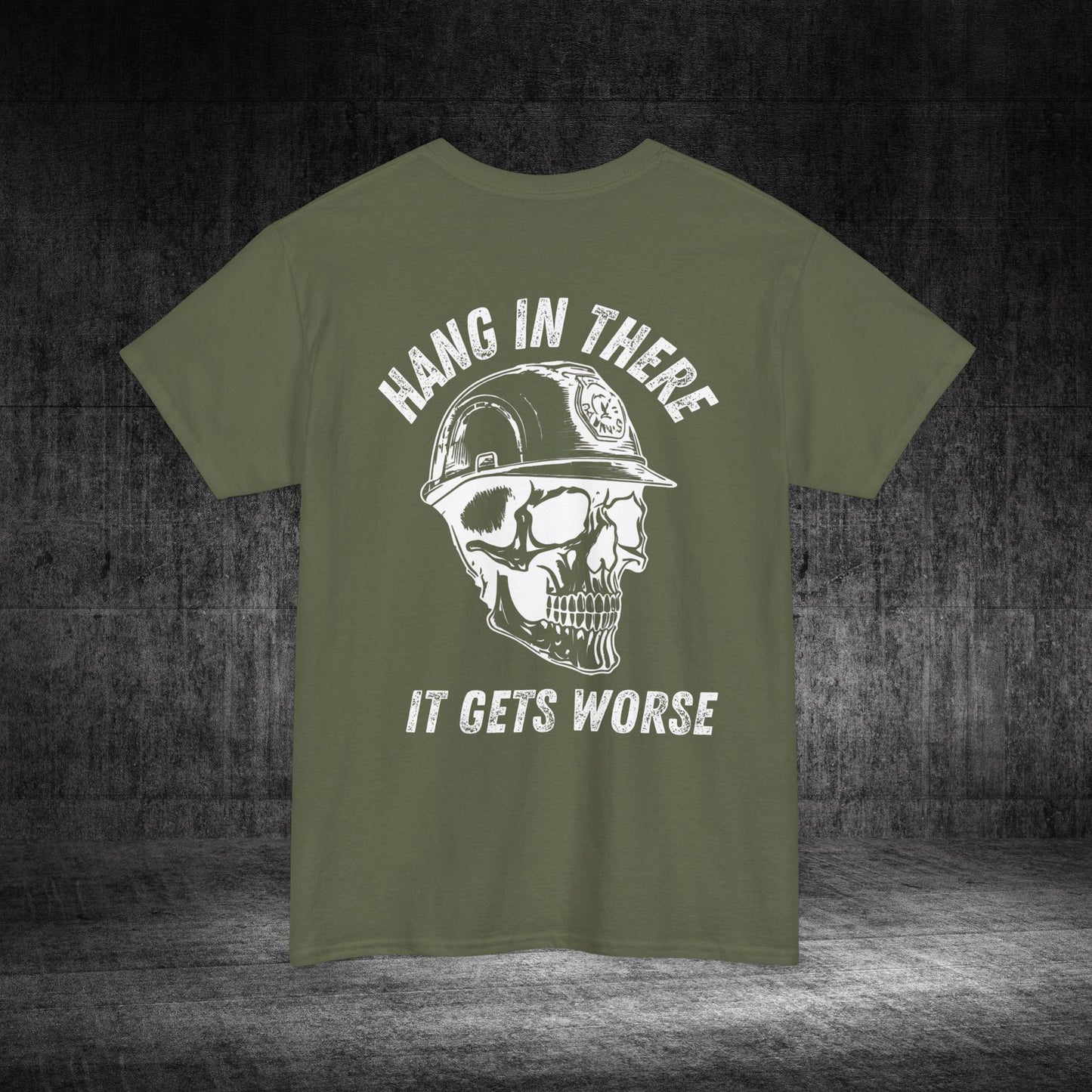 Hang In There Heavy Cotton Tee