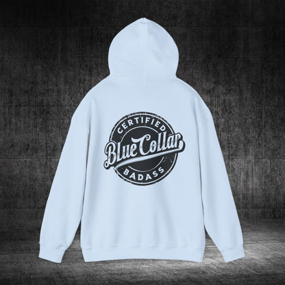 Blue Collar Heavy Blend Gildan Hoodie
