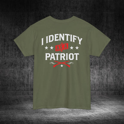 The Patriot heavy cotton tee