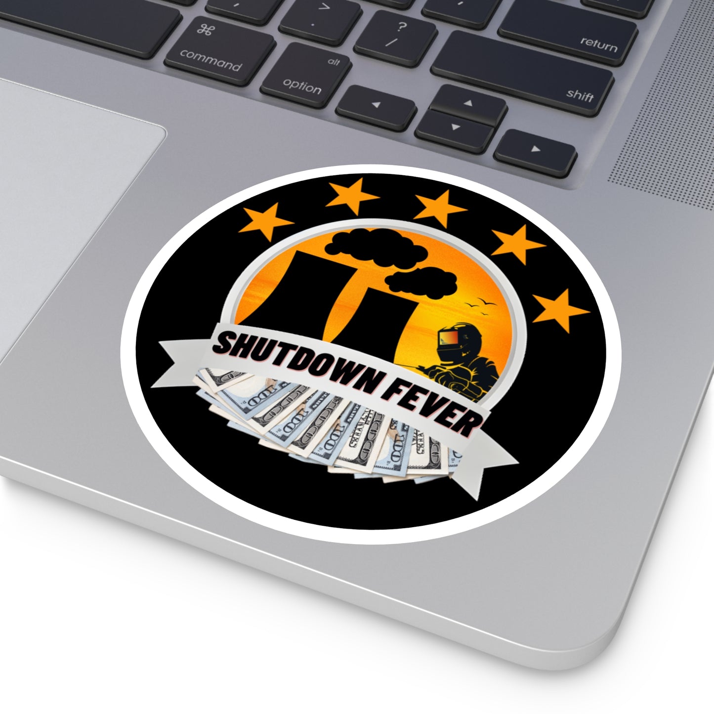 Shutdown Fever Stickers, Indoor\Outdoor