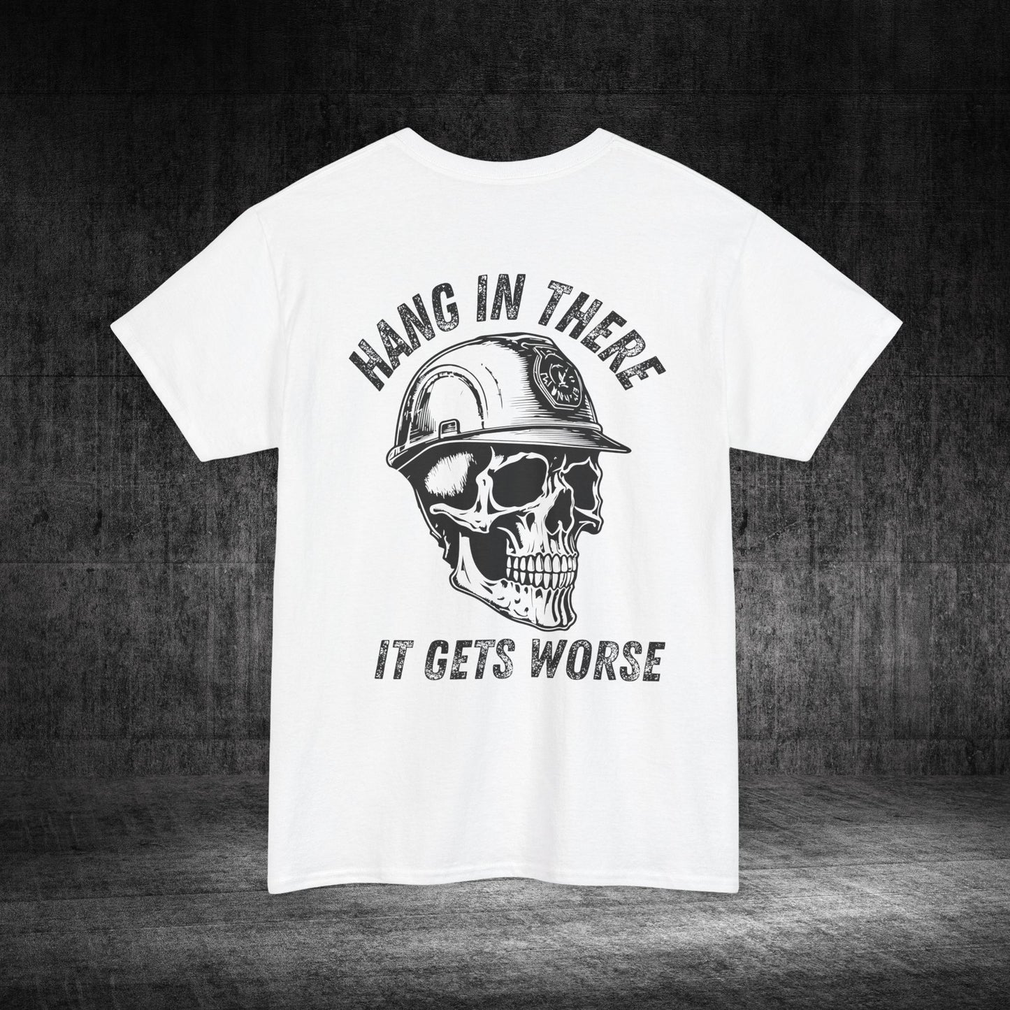Hang In There Heavy Cotton Tee