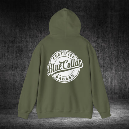 Blue Collar Heavy Blend Gildan Hoodie