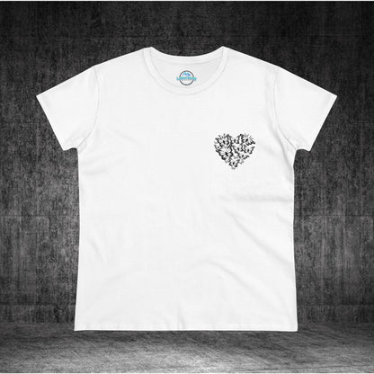 Women's Positive Vibe's Midweight Cotton Tee