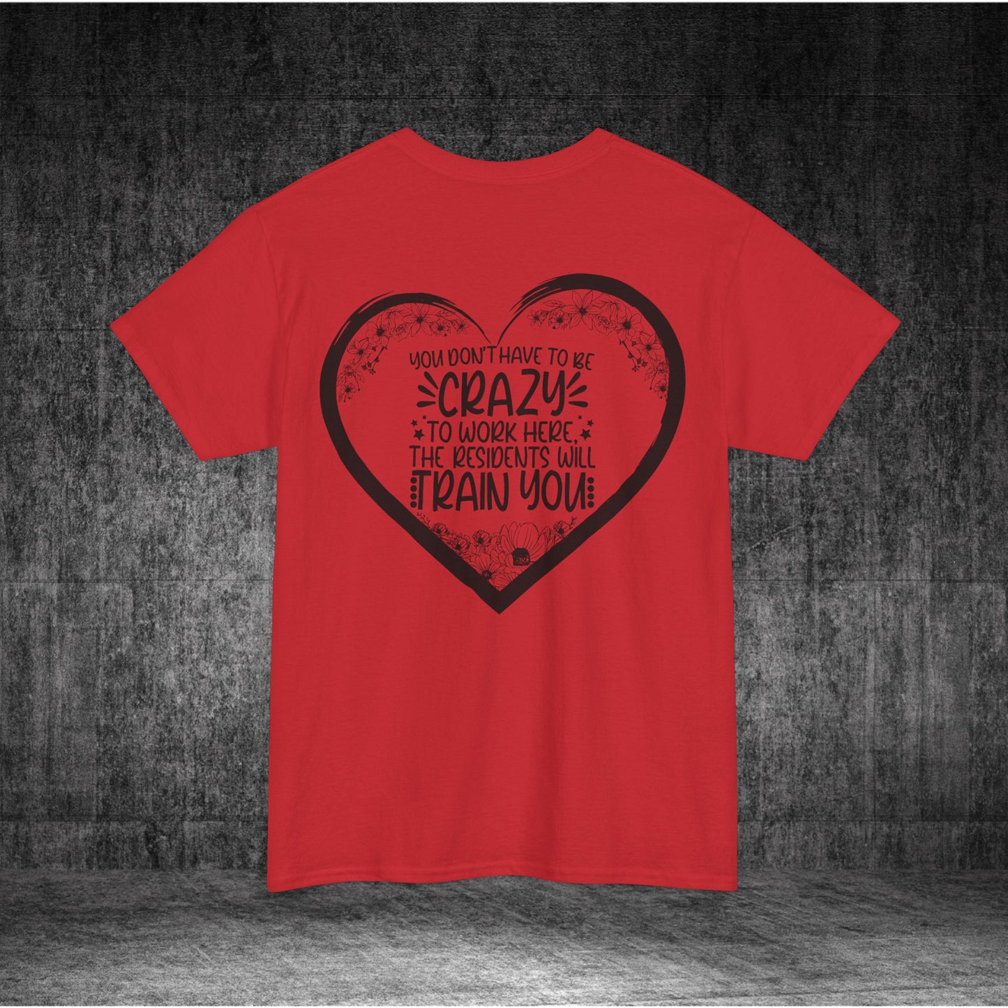 Women's Nursing Home Heavy Cotton Tee
