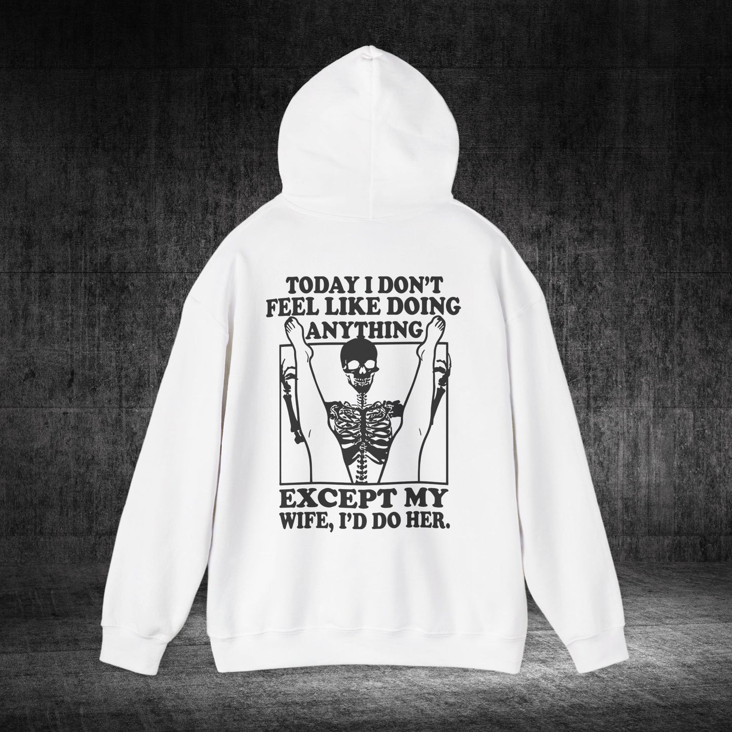 Wife Only Heavy Blend Gildan Hoodie