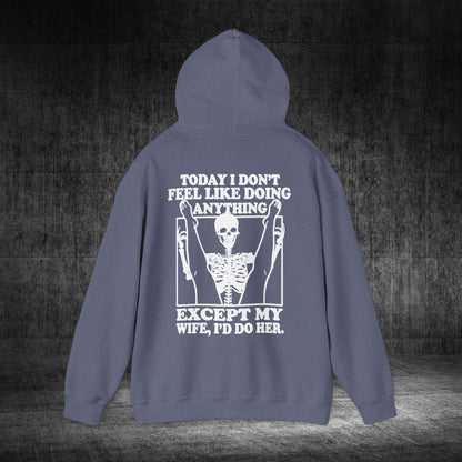 Wife Only Heavy Blend Gildan Hoodie