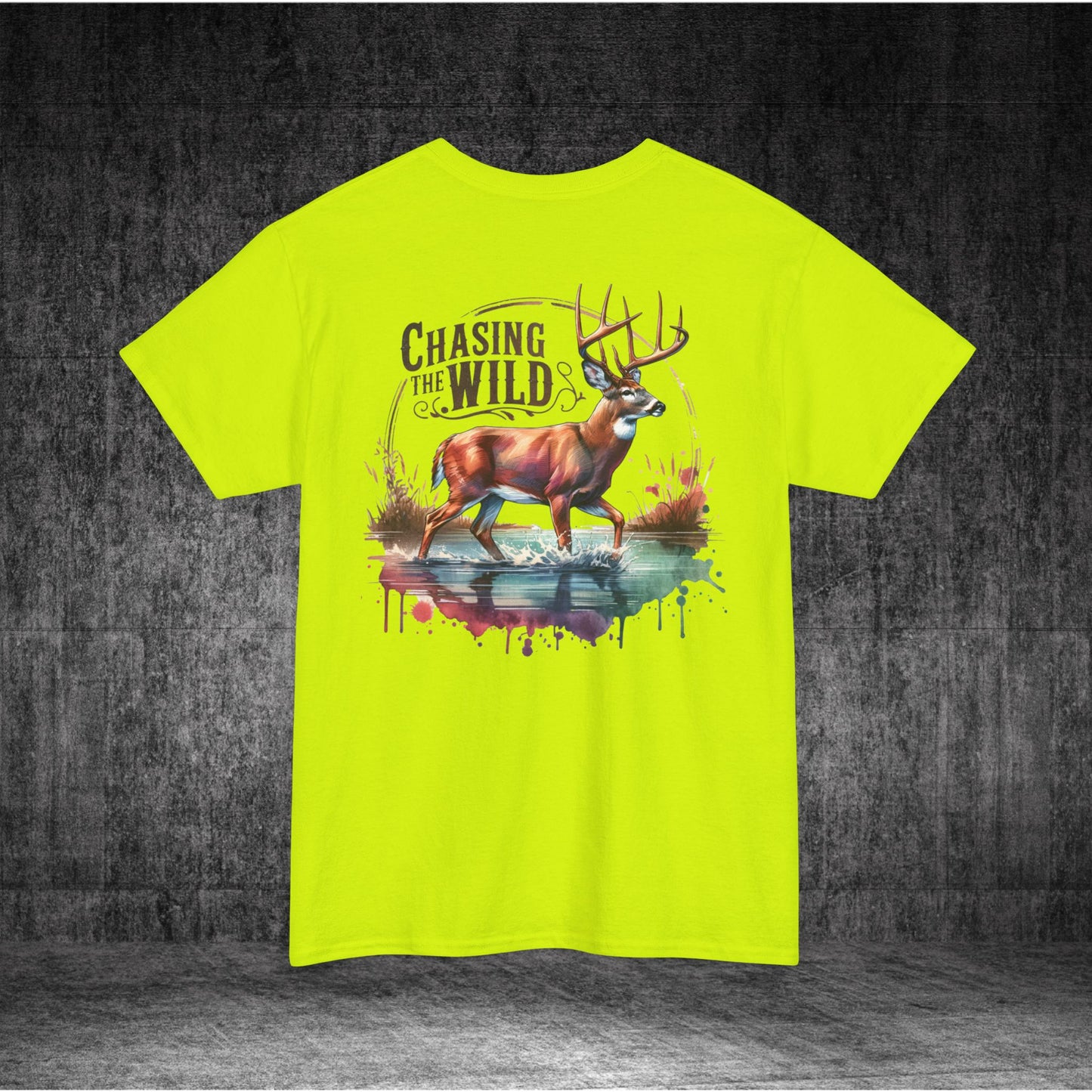 Chasing The Wild Heavy Cotton Tee