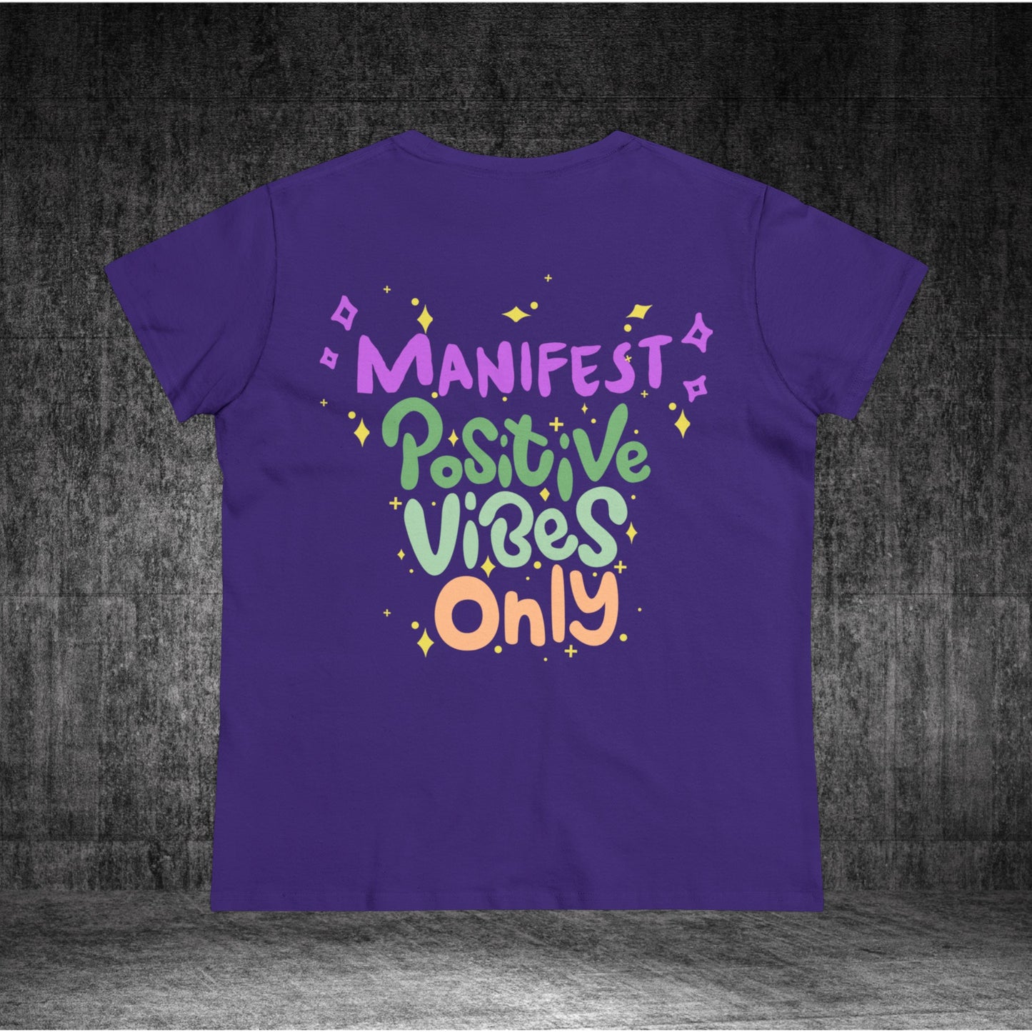 Women's Positive Vibe's Midweight Cotton Tee