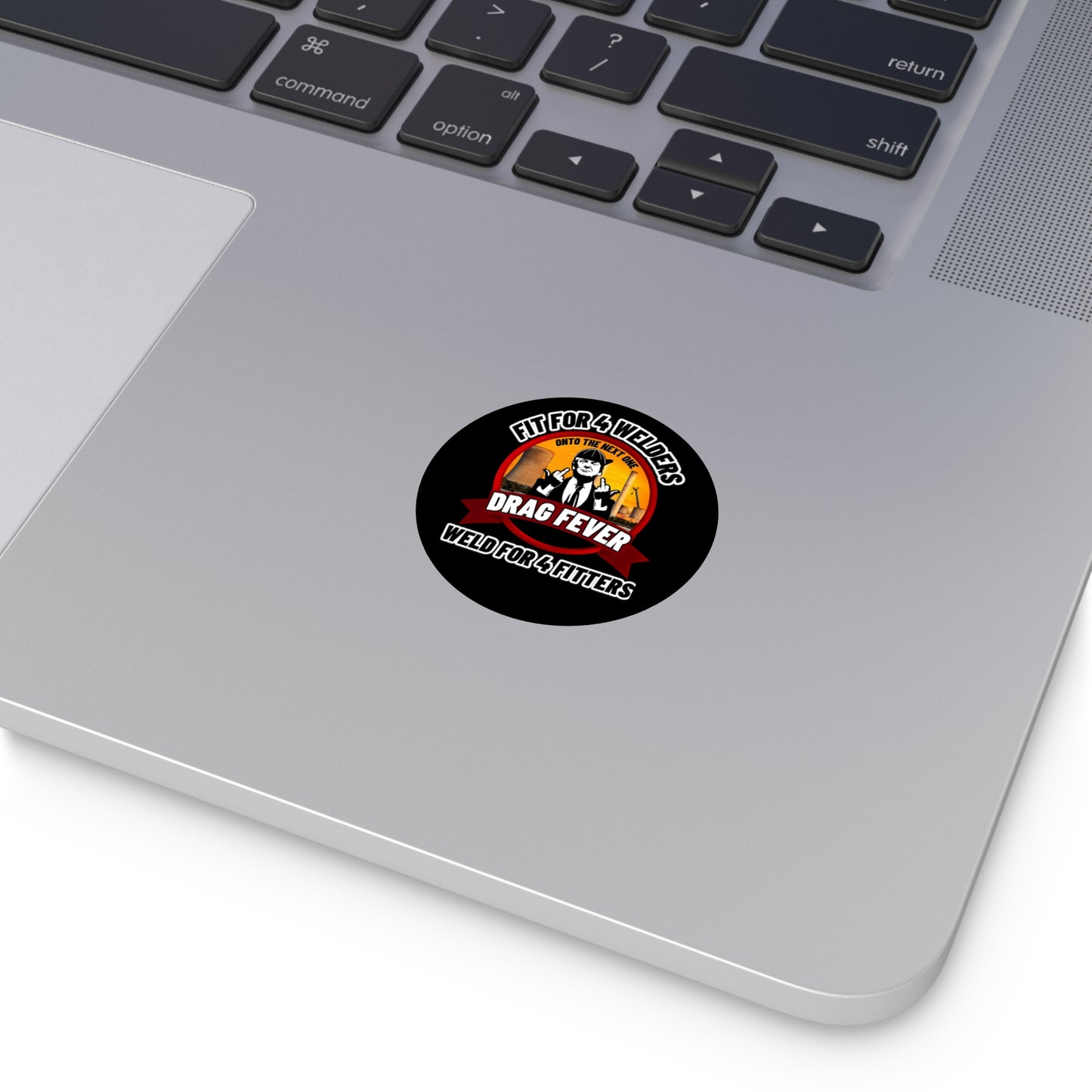 Drag Fever Round Vinyl Stickers