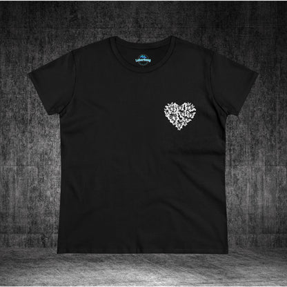 Women's Positive Vibe's Midweight Cotton Tee