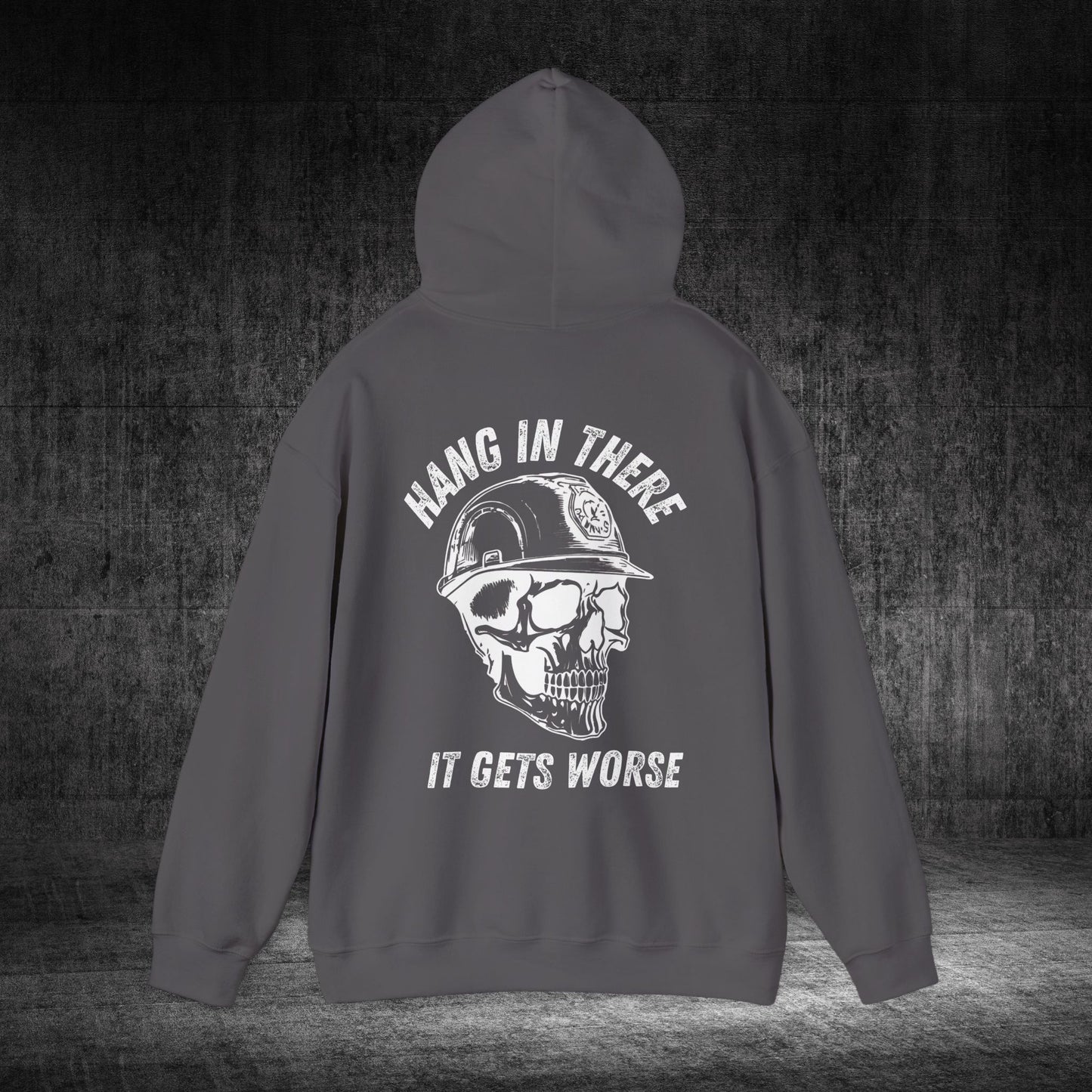 Hang In There Heavy Blend Gildan Hoodie