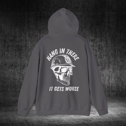 Hang In There Heavy Blend Gildan Hoodie
