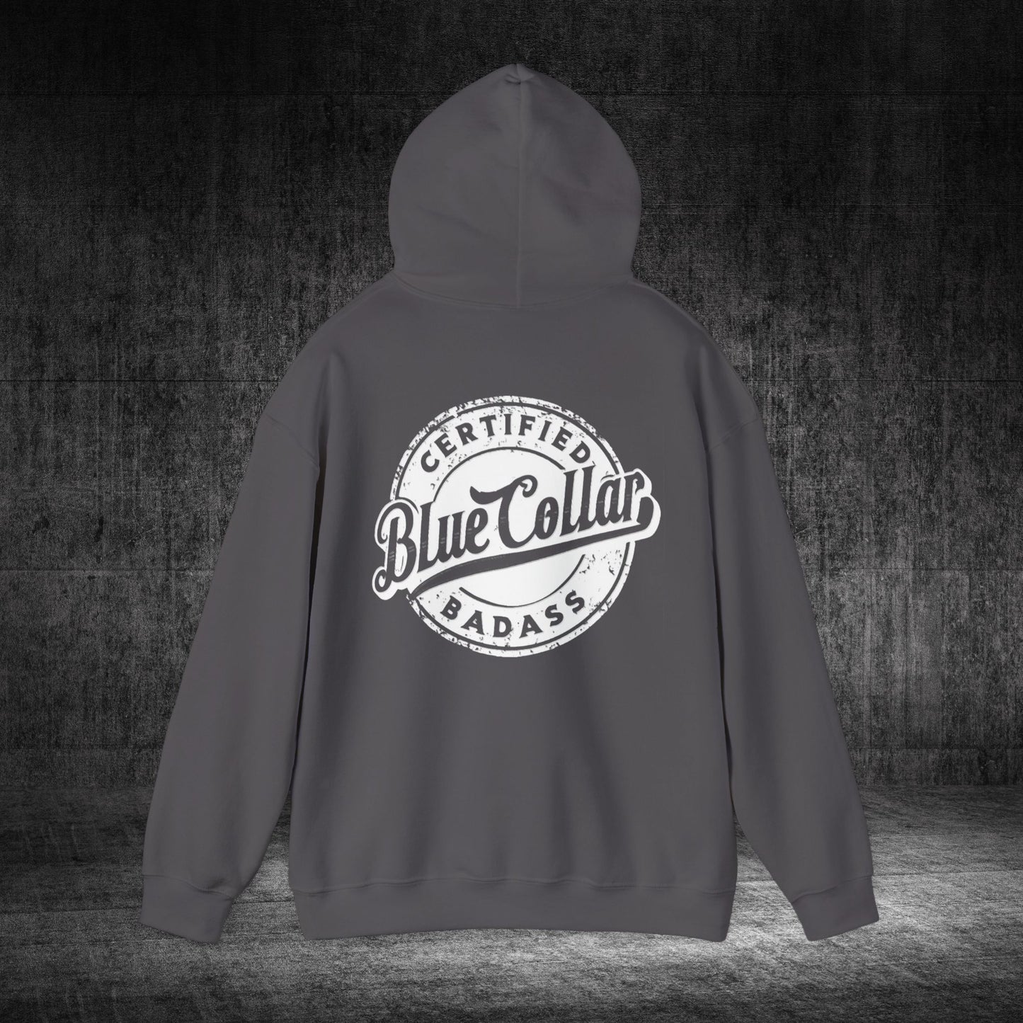Blue Collar Heavy Blend Gildan Hoodie