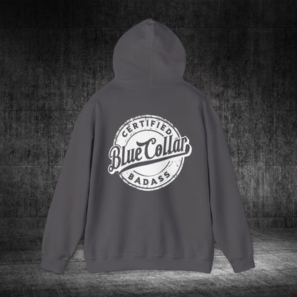 Blue Collar Heavy Blend Gildan Hoodie