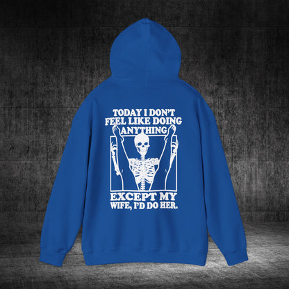 Wife Only Heavy Blend Gildan Hoodie