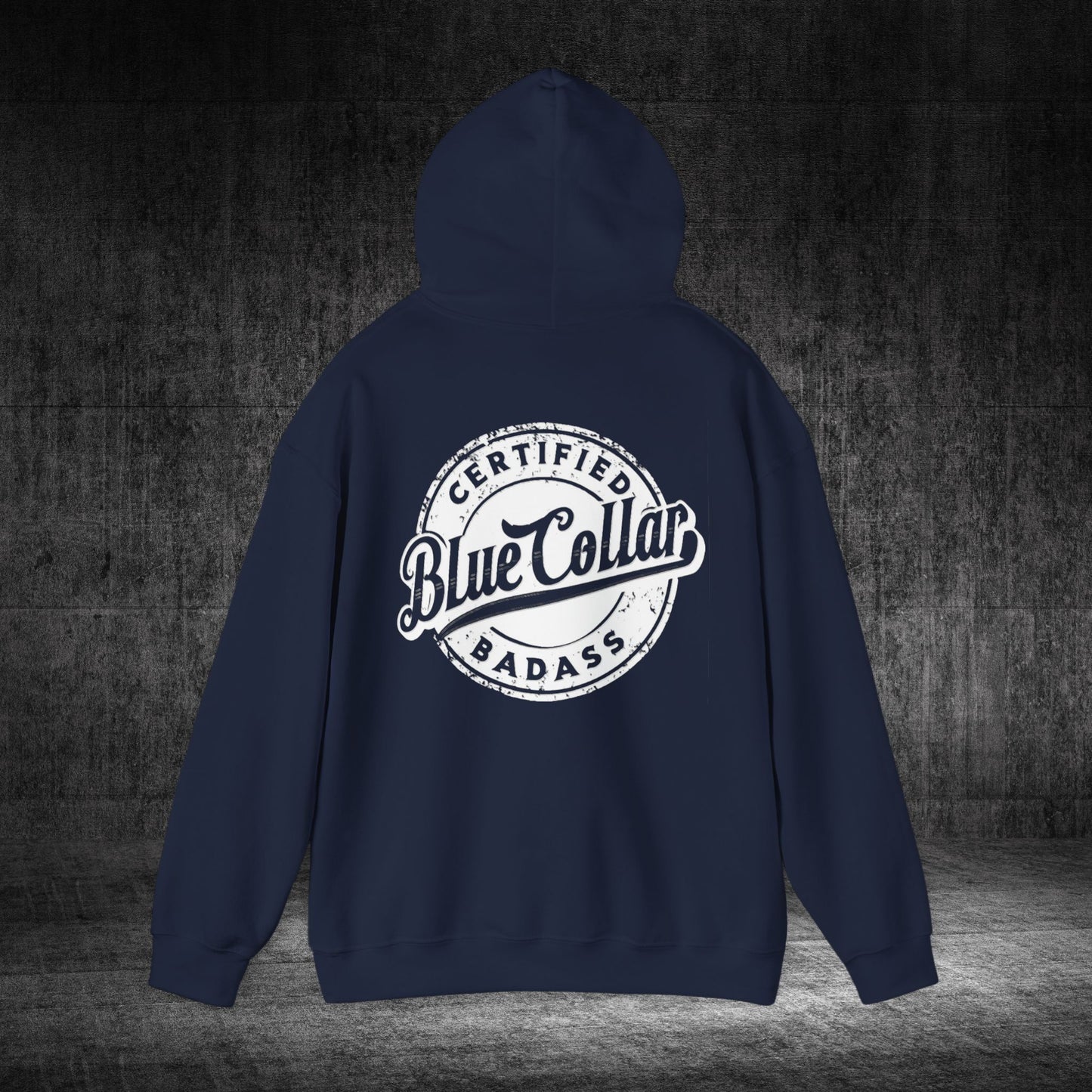 Blue Collar Heavy Blend Gildan Hoodie