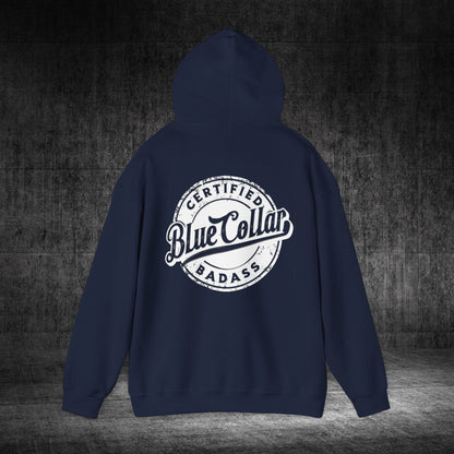 Blue Collar Heavy Blend Gildan Hoodie