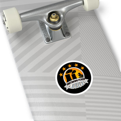 Shutdown Fever Stickers, Indoor\Outdoor