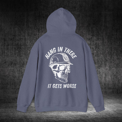 Hang In There Heavy Blend Gildan Hoodie