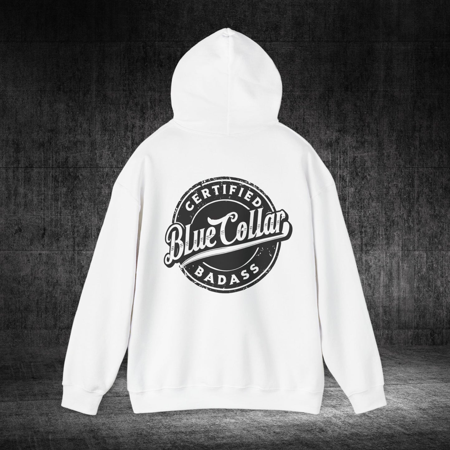 Blue Collar Heavy Blend Gildan Hoodie